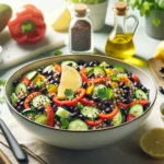 Recepten met AI: Quinoa en zwarte bonen salade