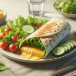 Recepten met AI: Wrap met kaas